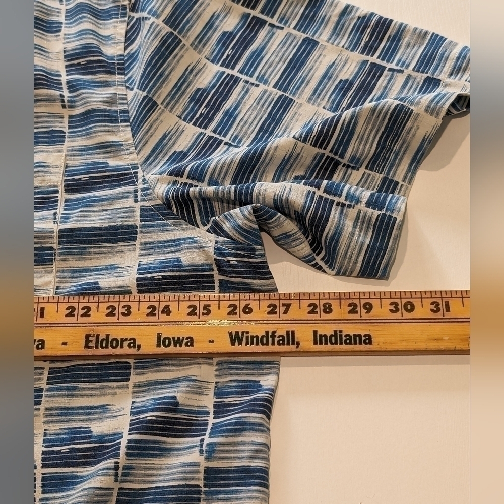 Tommy Bahama Tazmania Tiles Camp Shirt Mens XXL Island Zone Silk Blend - Picture 10 of 11